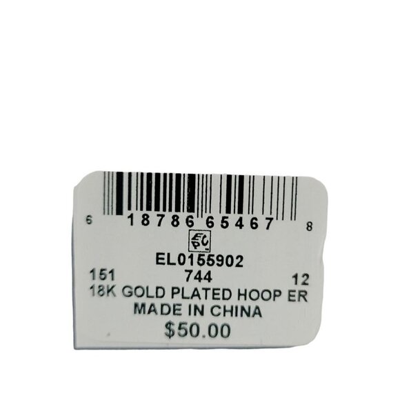 WOMEN'S Essentials Brand Silver Plated Earrings. - Picture 2 of 3